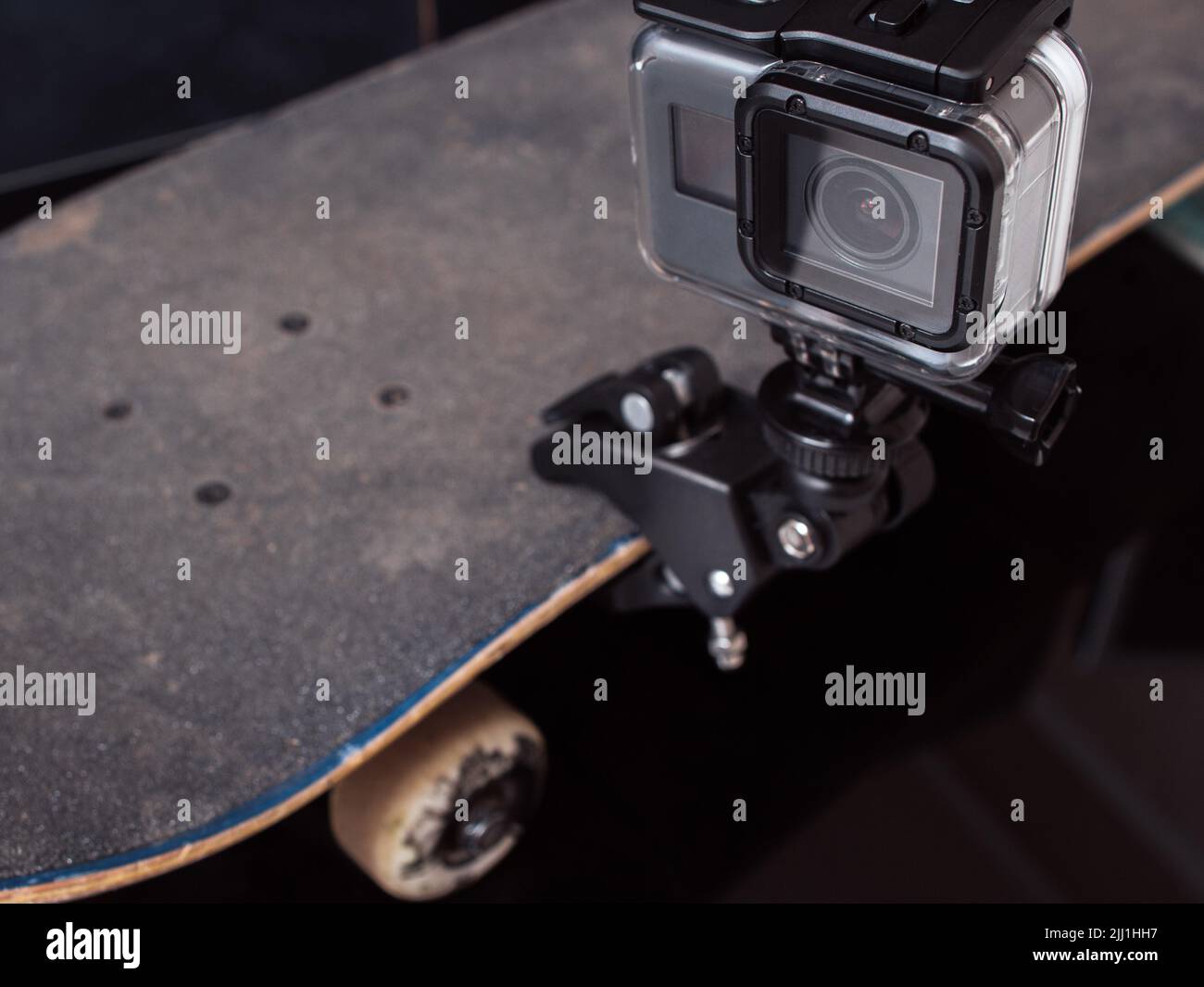 Action camera per riprese video professionali Foto Stock