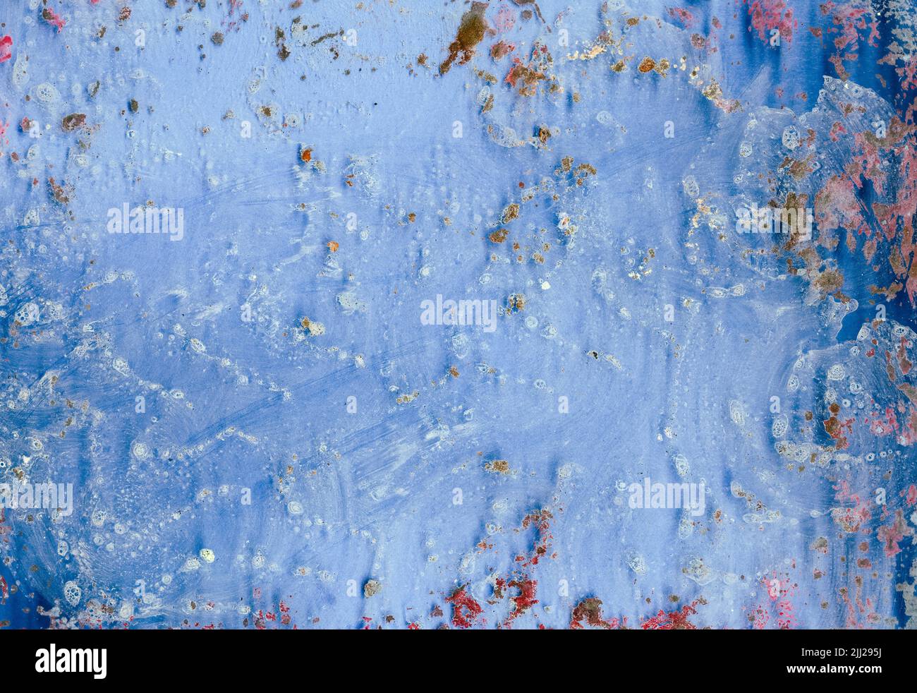 sporco ostinatezza arte creativa vetro fango Foto Stock