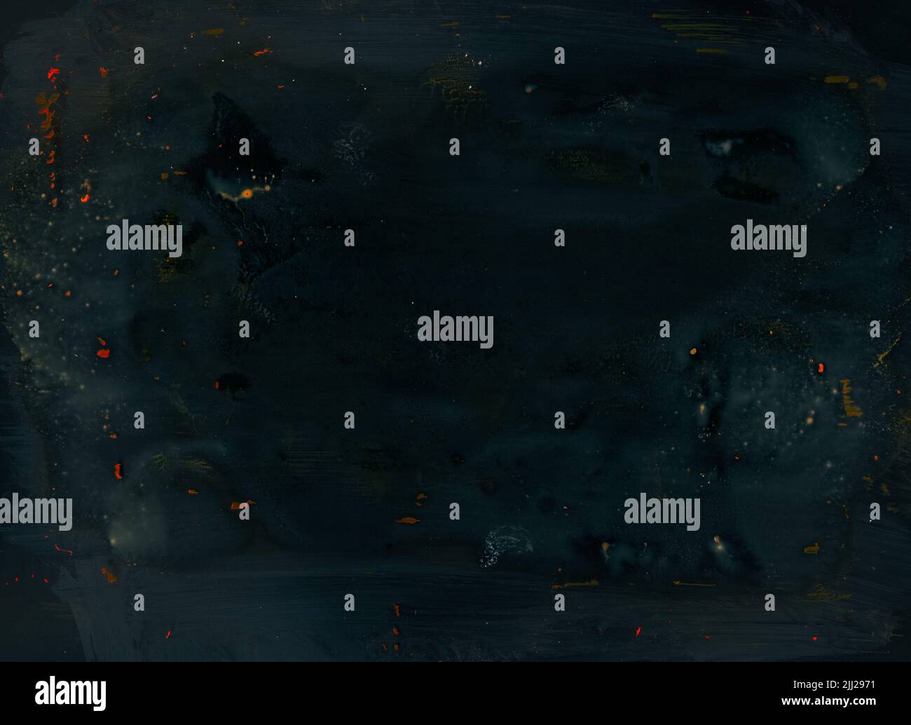 polvere e graffi effetto fotografico creativo Foto Stock