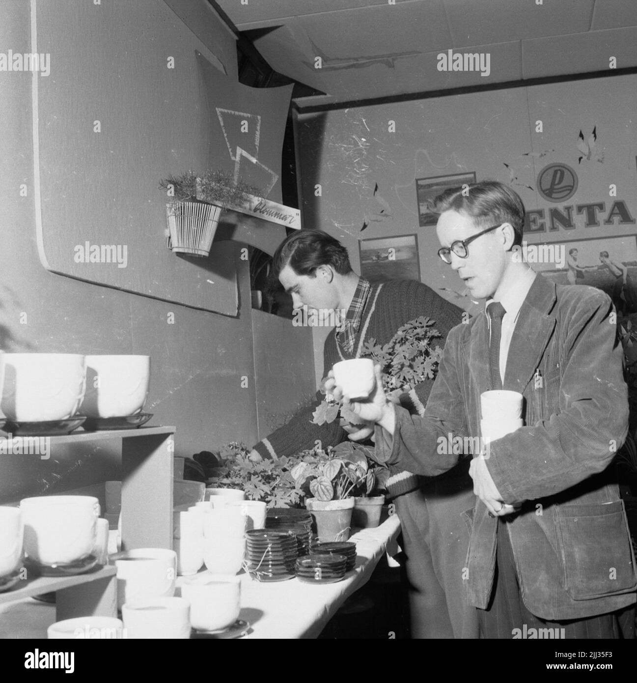 Mostra impianto POT.17 Marzo 1955 Foto Stock