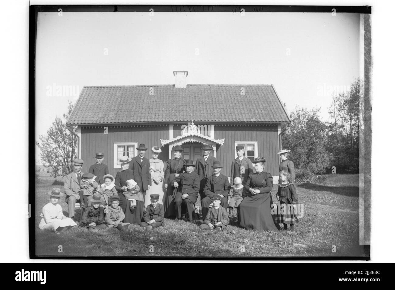Edificio residenziale, 25 persons.gustav ed Elin Nilsson (cliente: Nils Nilsson) Foto Stock