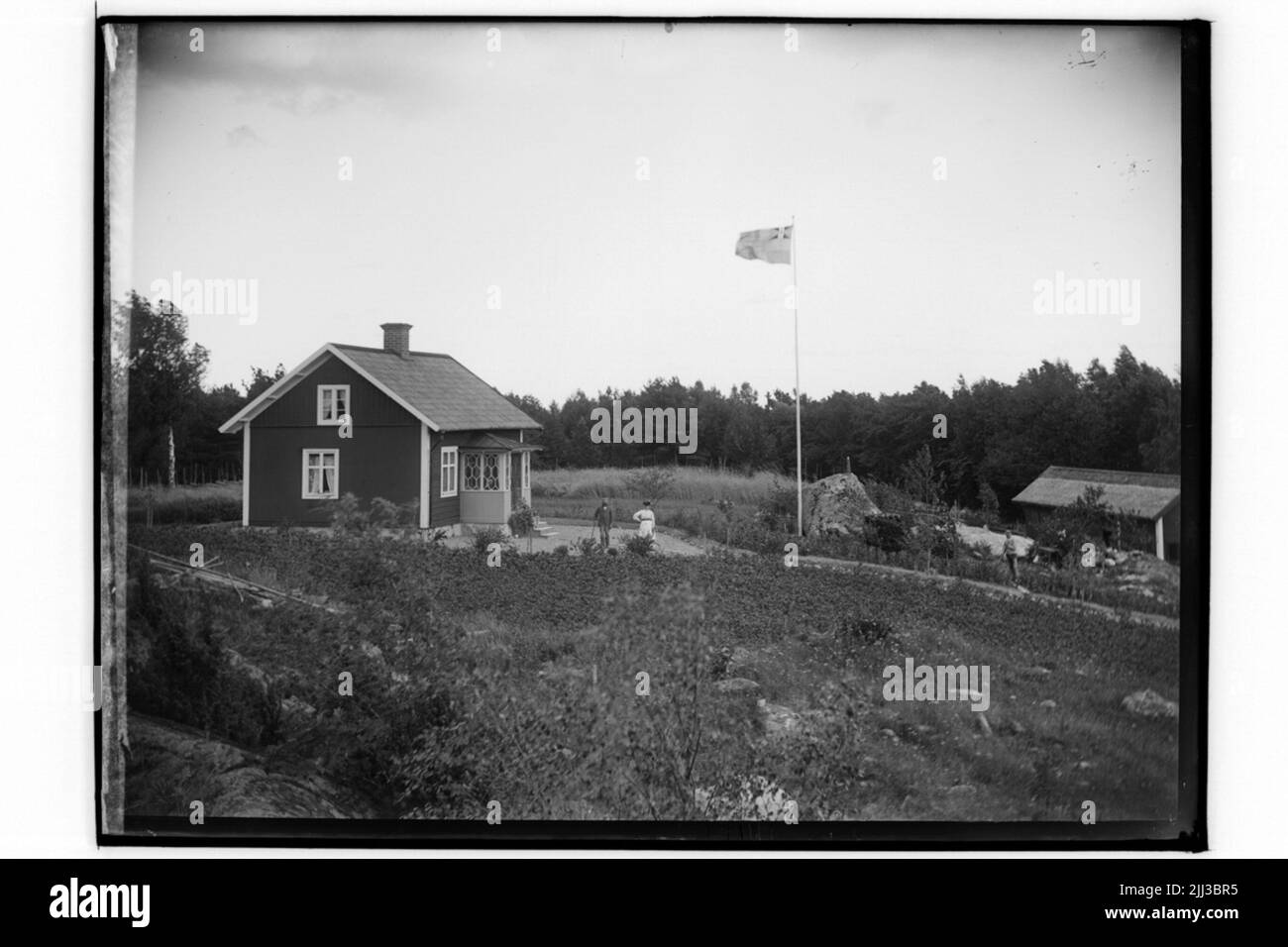 Edificio residenziale, 3 persons.j.r. Nyström Foto Stock