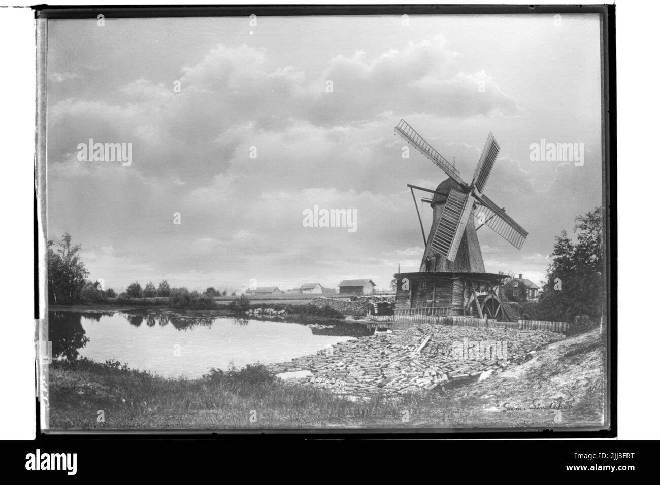 Kånsta tempo e mulino ad acqua SK-311. Foto Stock