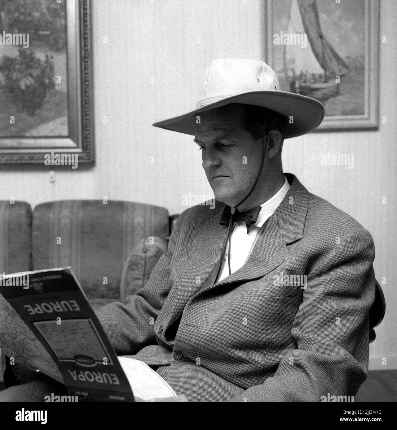 Difensore civico Bertil Geijer.3 giugno 1958. Foto Stock