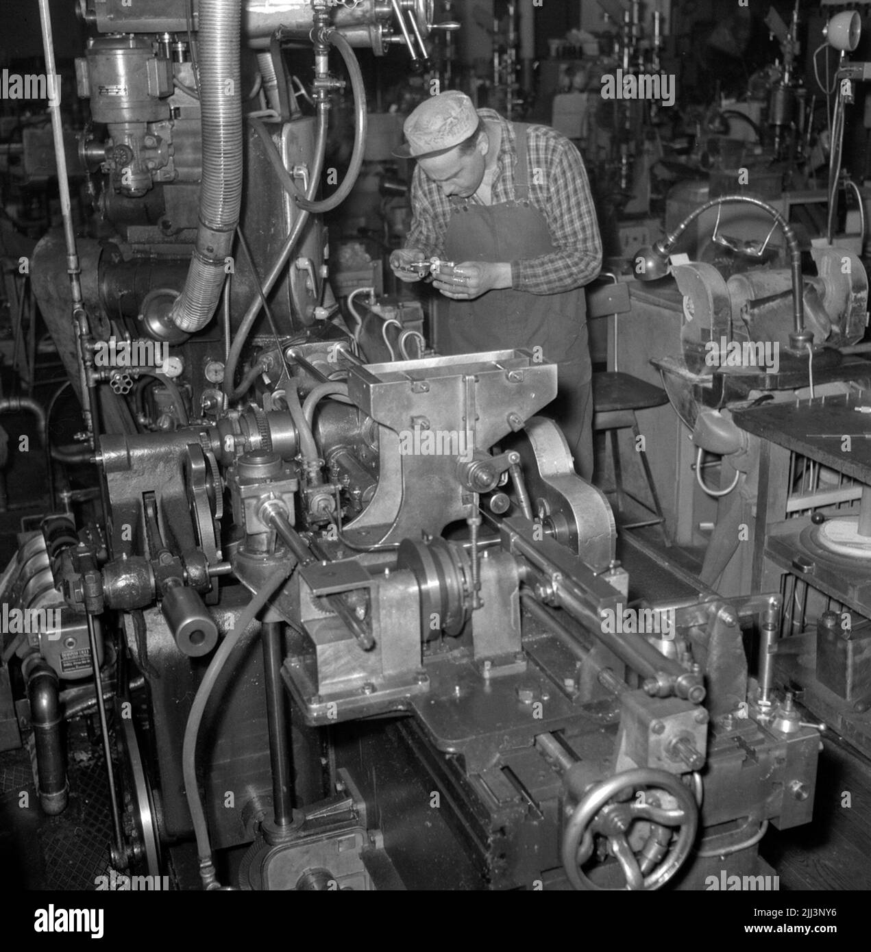 Relazione di Vedevågs Bruk.20 febbraio 1959. Foto Stock