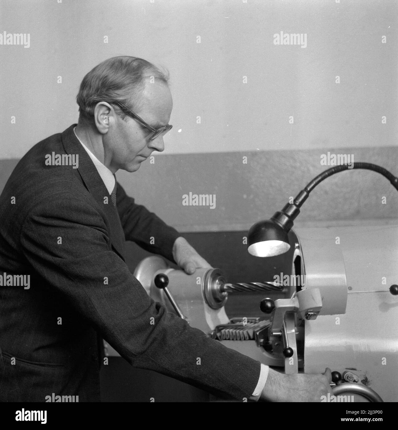 Sul cancro e la salute. Febbraio 20, 1959. Foto Stock