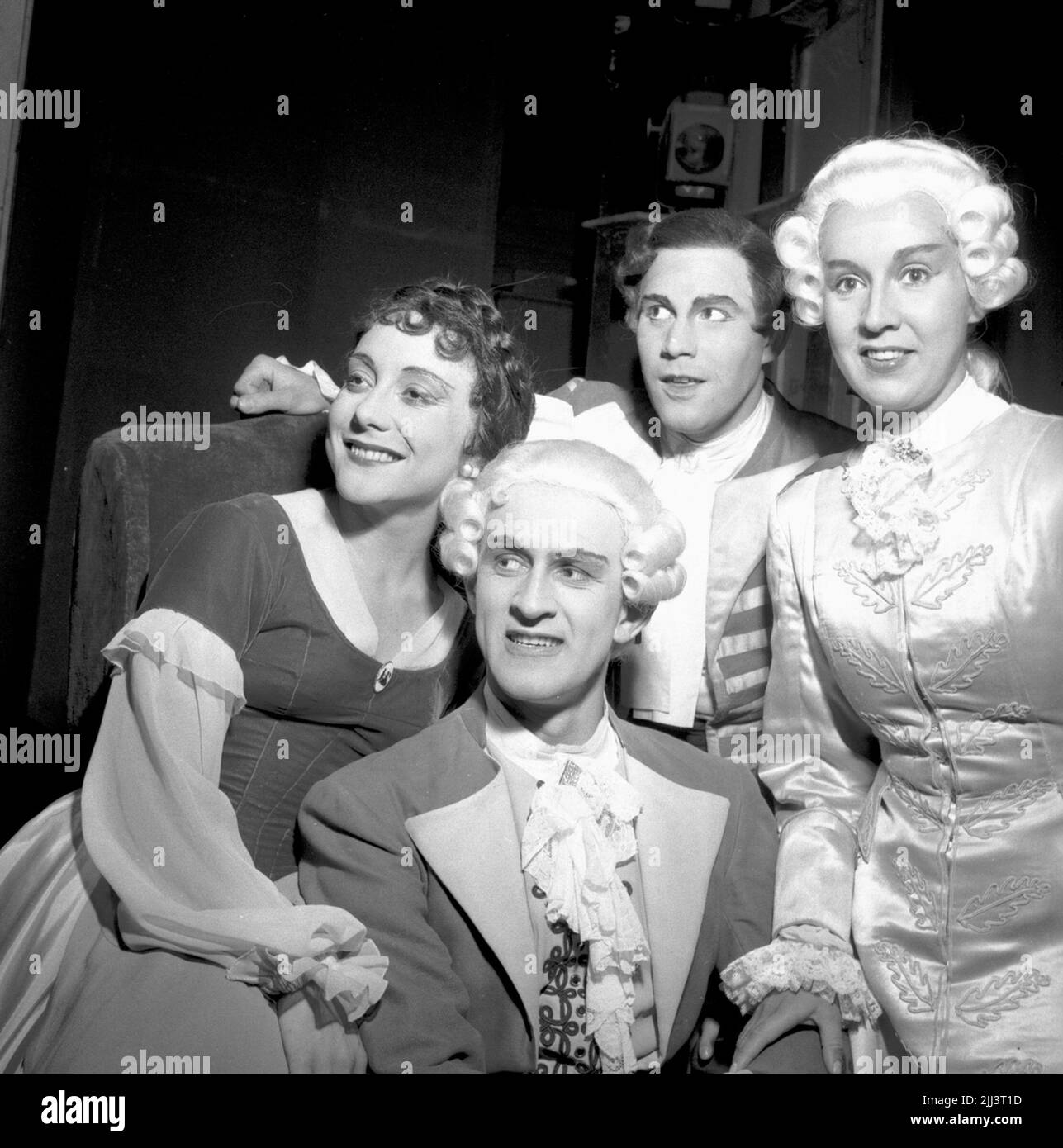 Il matrimonio di Figaro. Luglio 1956. Foto Stock