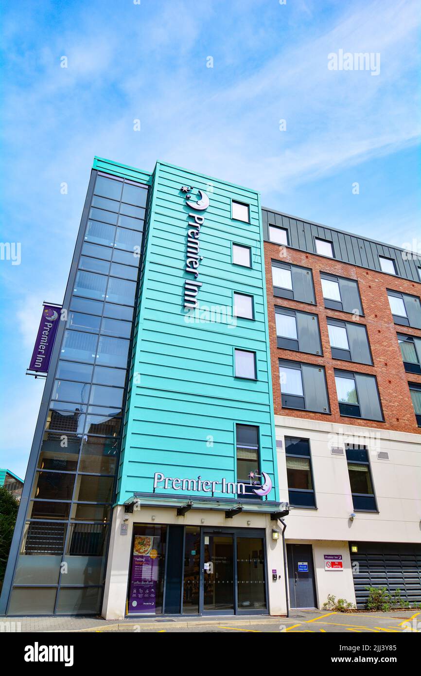 Premier INN Hotel Northampton Inghilterra Regno Unito Foto Stock