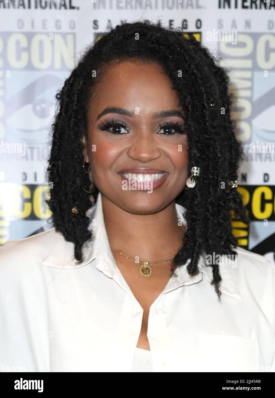 San Diego, Stati Uniti. 22nd luglio 2022. Kyla Pratt al Proud Family Panel durante Comic-con International: San Diego 2022 al San Diego Convention Center di San Diego, California, il 22 luglio 2022. Credit: Tony Forte/Media Punch/Alamy Live News Foto Stock