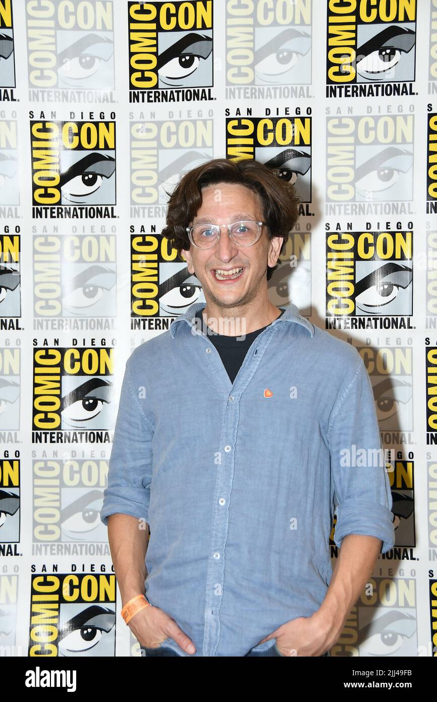 Paul Rust arrivo alla fotocellula di Disney per il "Grande Nord" all'Hilton Bayfront a San Diego International Comic-con il giorno due che si tiene il 22 luglio 202 Foto Stock