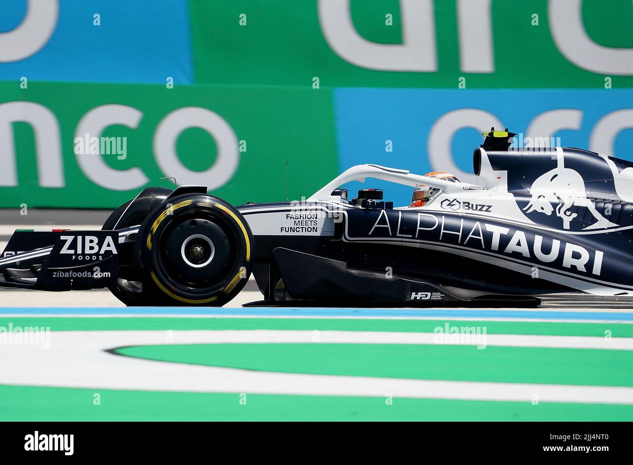 22.07.2022, circuito Paul Ricard, le Castellet, FORMULA 1 LENOVO GRAND PRIX DE FRANCE 2021 , im Bild Yuki Tsunoda (JPN), Scuderia AlphaTauri Foto Stock
