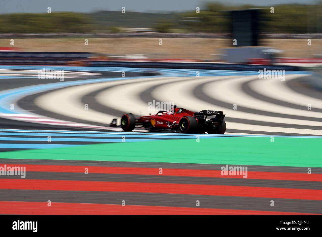 22.07.2022, circuito Paul Ricard, le Castellet, FORMULA 1 LENOVO GRAND PRIX DE FRANCE 2021 , im Bild Charles Leclerc (MCO), Scuderia Ferrari Foto Stock