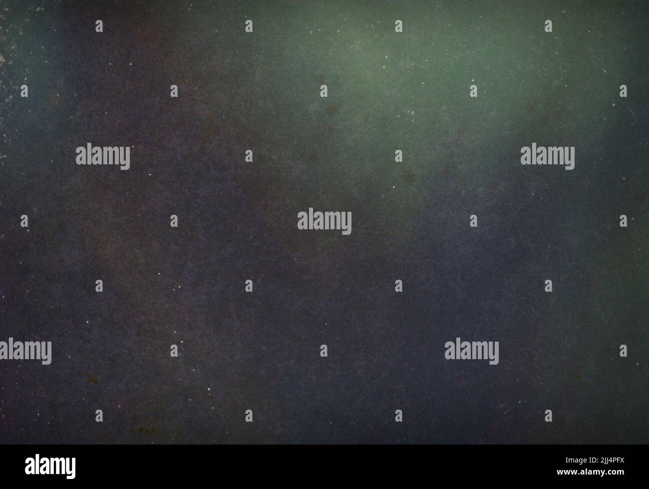 riflessione della piastra di ferro molto vecchia Foto Stock