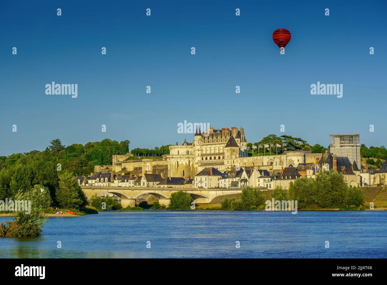 Castello reale d'Amboise (Francia) Foto Stock