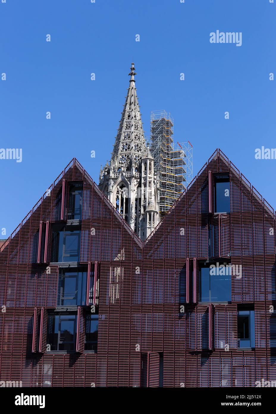 Ulm, Baden-Wurtemberg, Germania Foto Stock