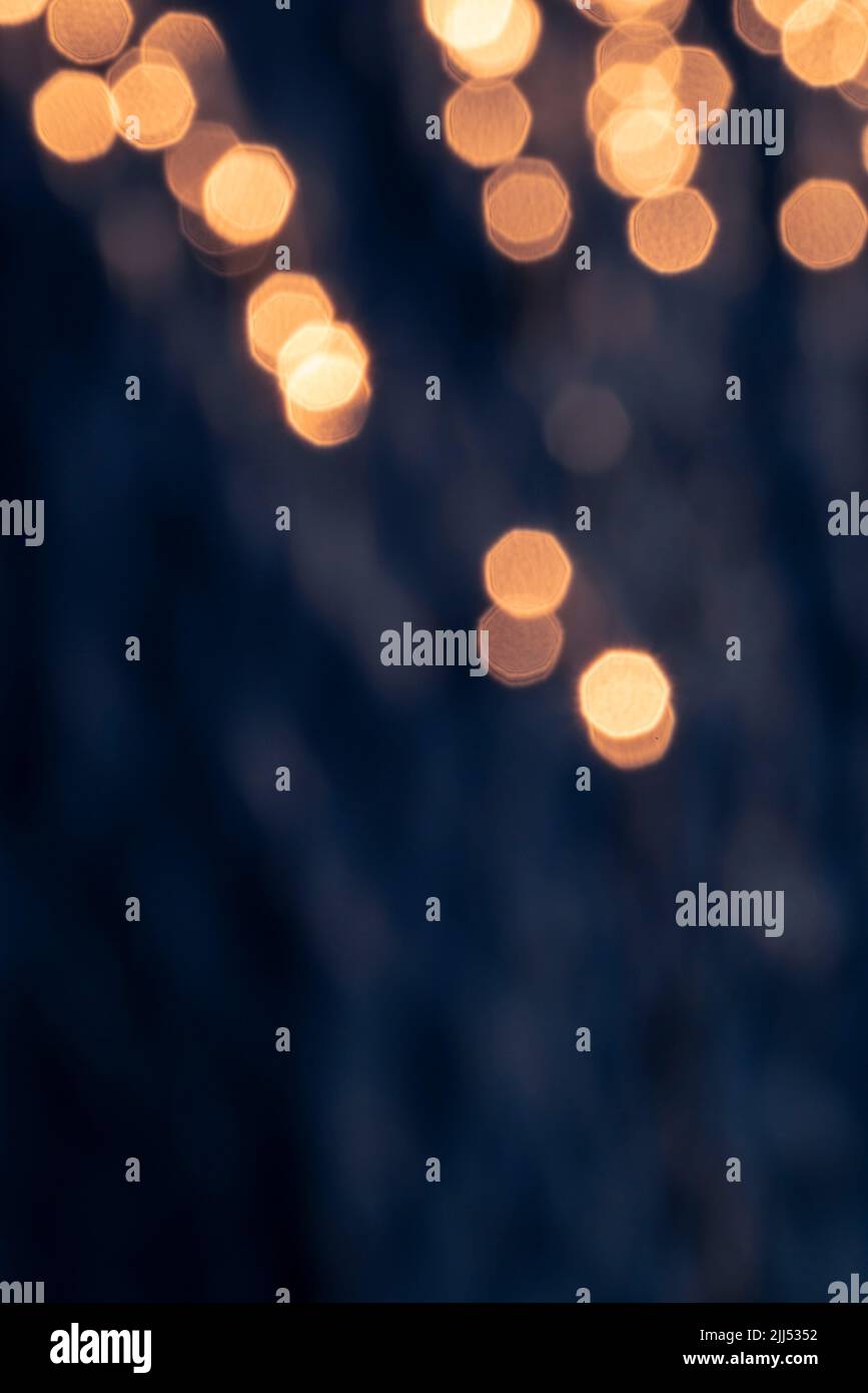 Trama astratta dello sfondo con luce parassita e scintille Foto Stock
