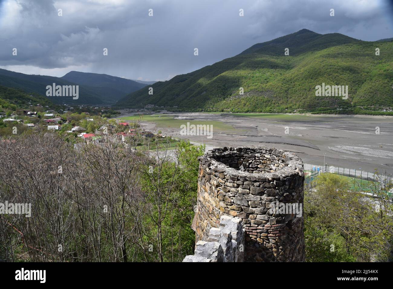 Paesaggio e paesaggio urbano della Georgia Foto Stock