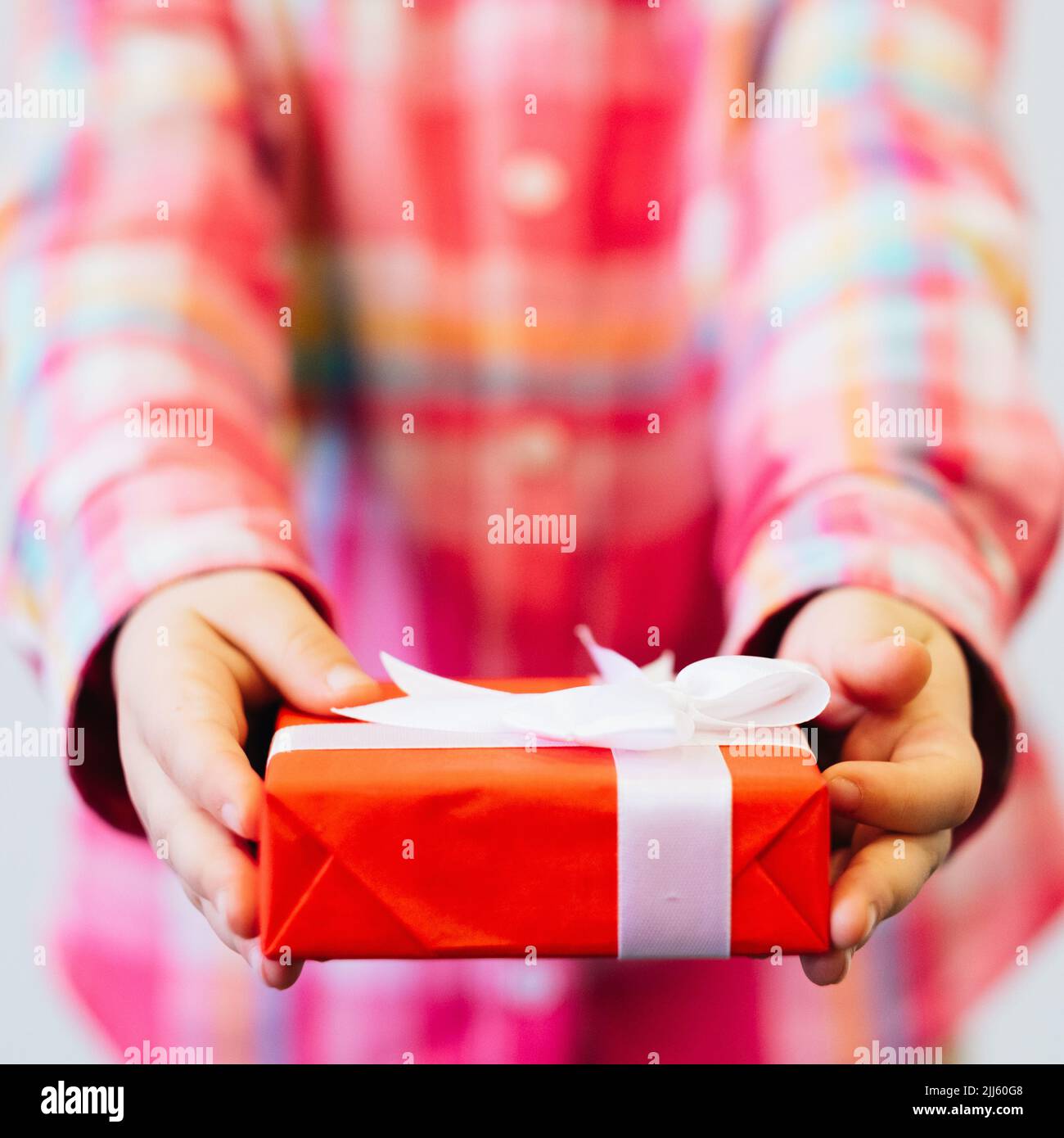 regalo festivo per i bambini per i genitori Foto Stock