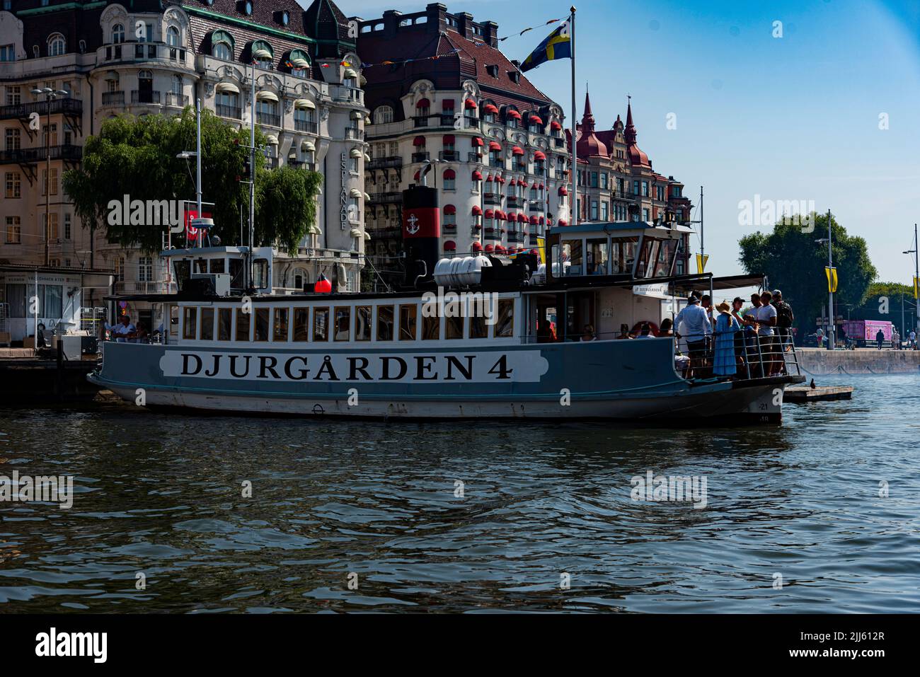 Estocolmo (en sueco Stoccolma) es la Capital y ciudad más grande de Suecia, Foto Stock