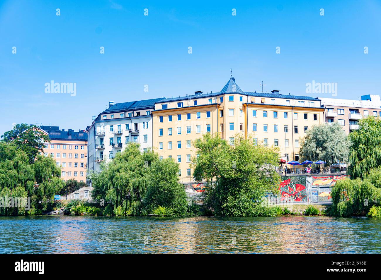 Estocolmo (en sueco Stoccolma) es la Capital y ciudad más grande de Suecia, Foto Stock