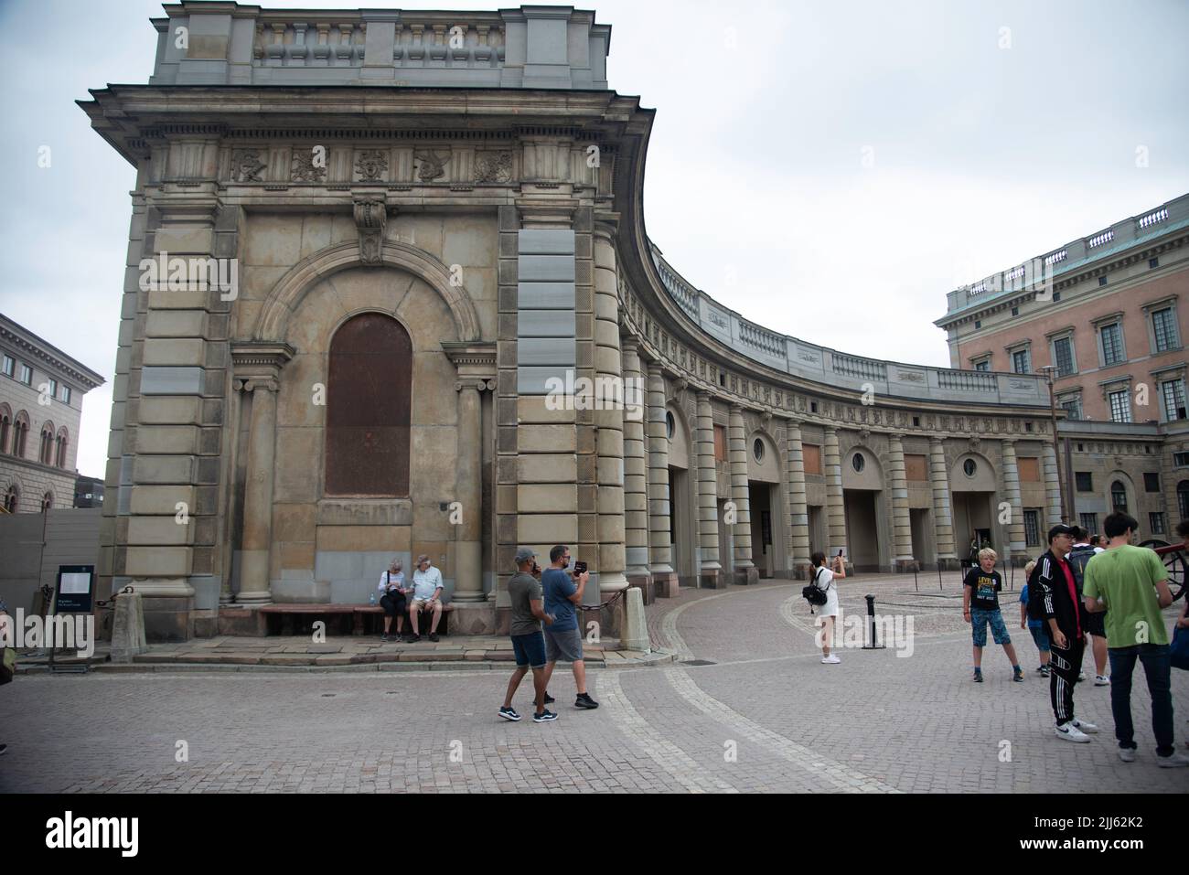 Estocolmo (en sueco Stoccolma) es la Capital y ciudad más grande de Suecia, Foto Stock