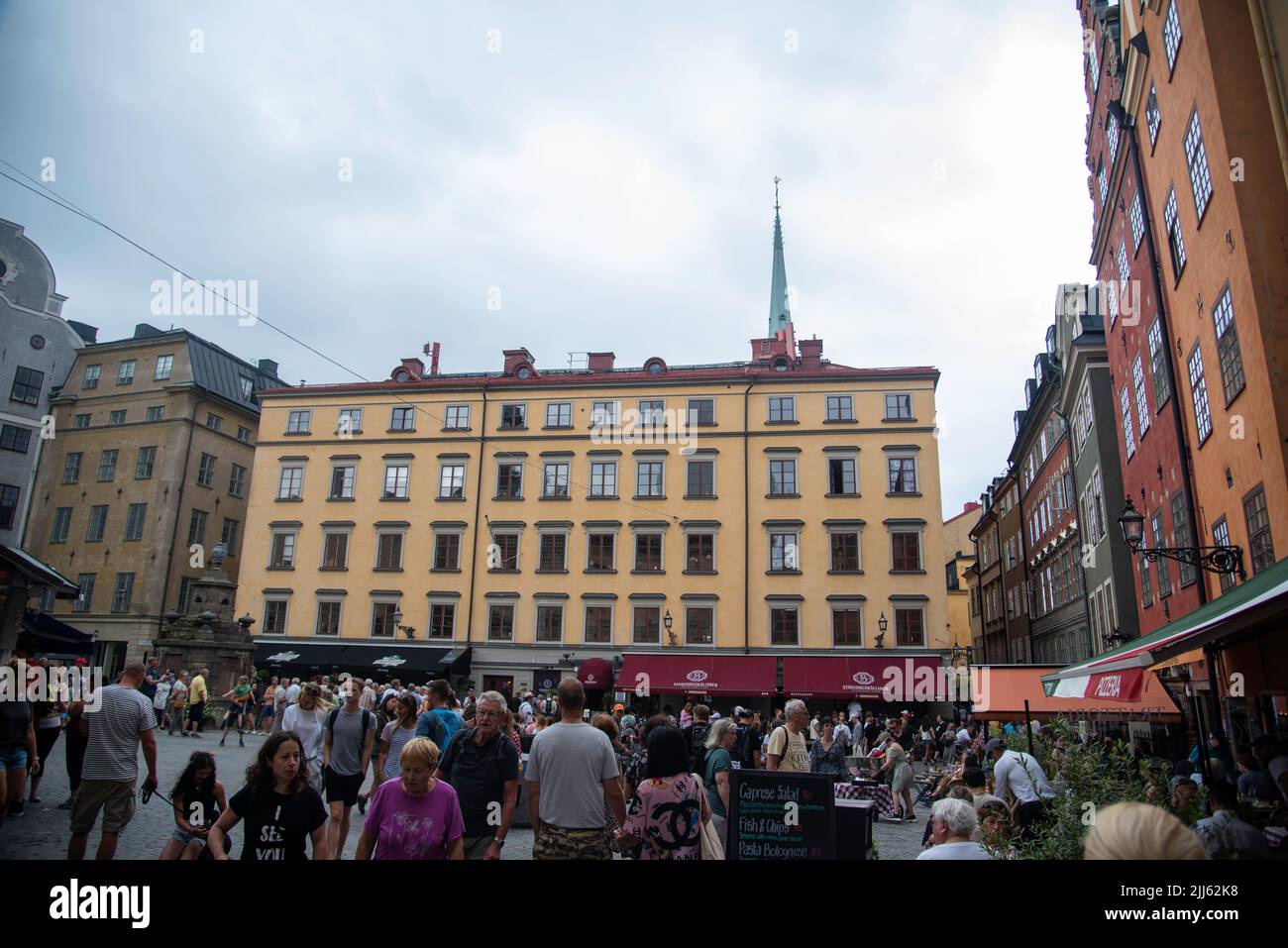 Estocolmo (en sueco Stoccolma) es la Capital y ciudad más grande de Suecia, Foto Stock