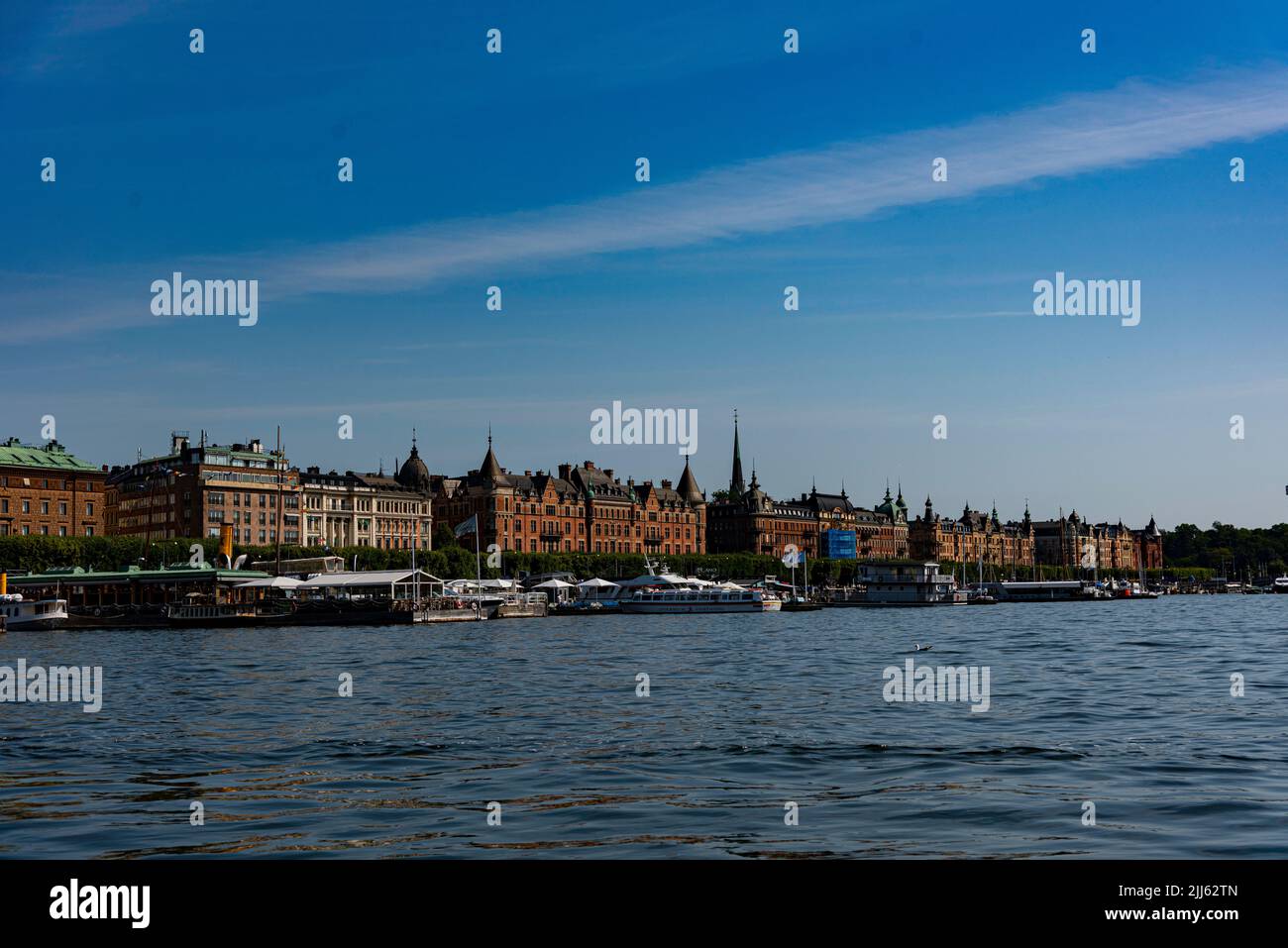 Estocolmo (en sueco Stoccolma) es la Capital y ciudad más grande de Suecia, Foto Stock