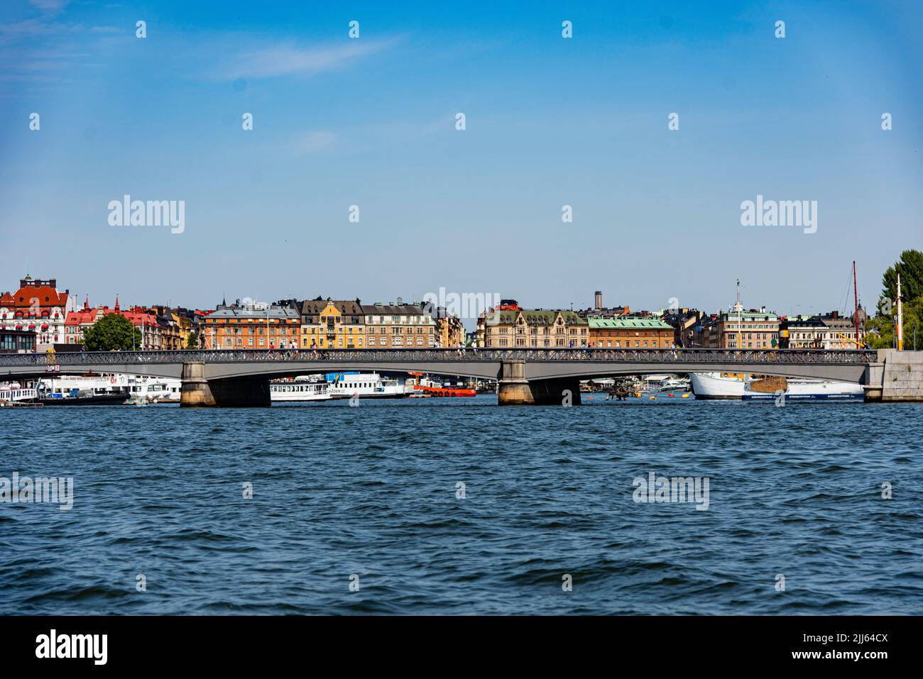 Estocolmo (en sueco Stoccolma) es la Capital y ciudad más grande de Suecia, Foto Stock