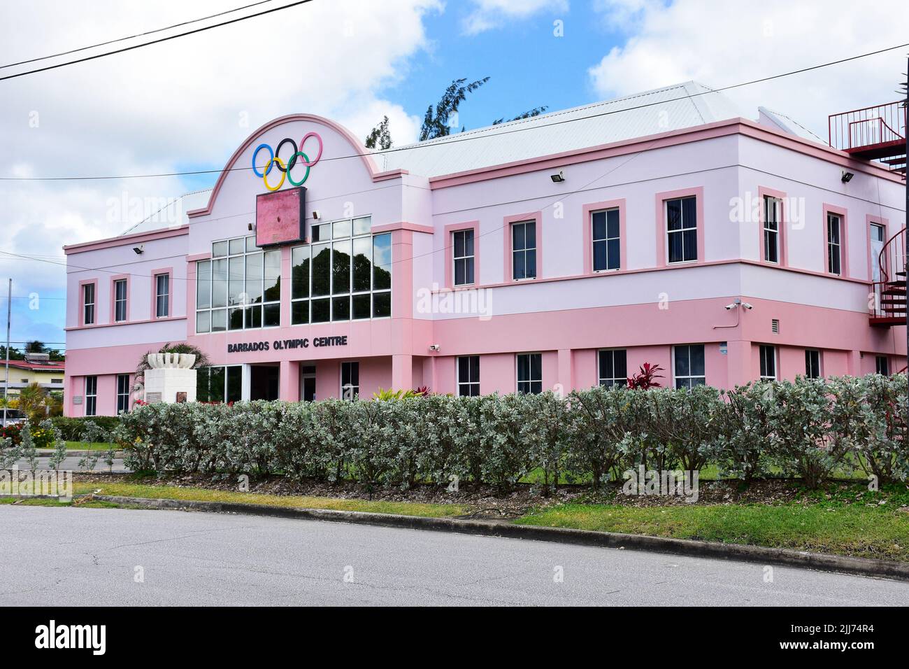 Barbados Olympic Center Foto Stock