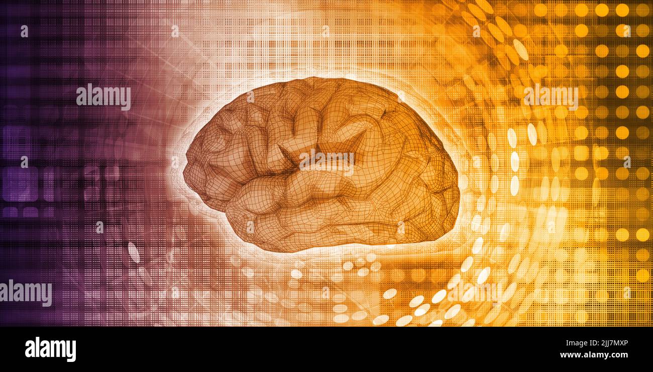 Sistemi di intelligenza artificiale e autonomo e industria del sistema Foto Stock