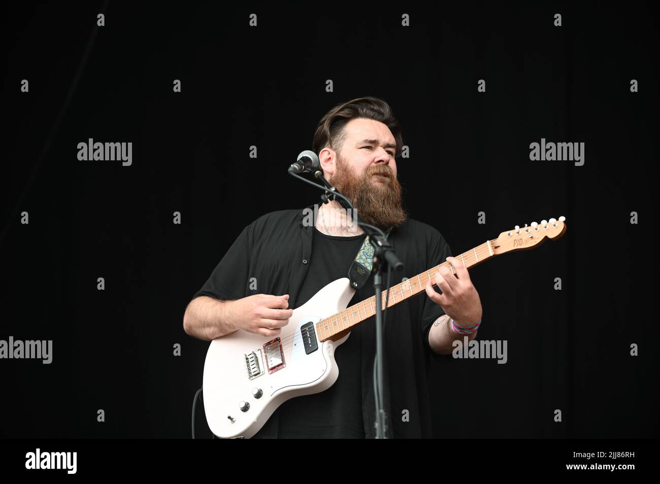 Vincitori della lotteria che si esibiscono al Tramlines Festival , UK , 23.07.2022 Foto Stock