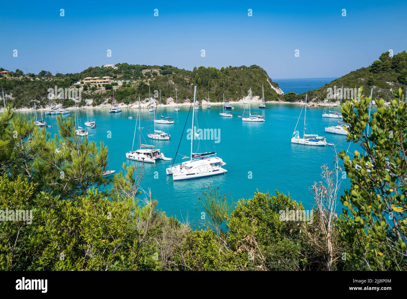 Isola di Paxos Grecia Foto Stock