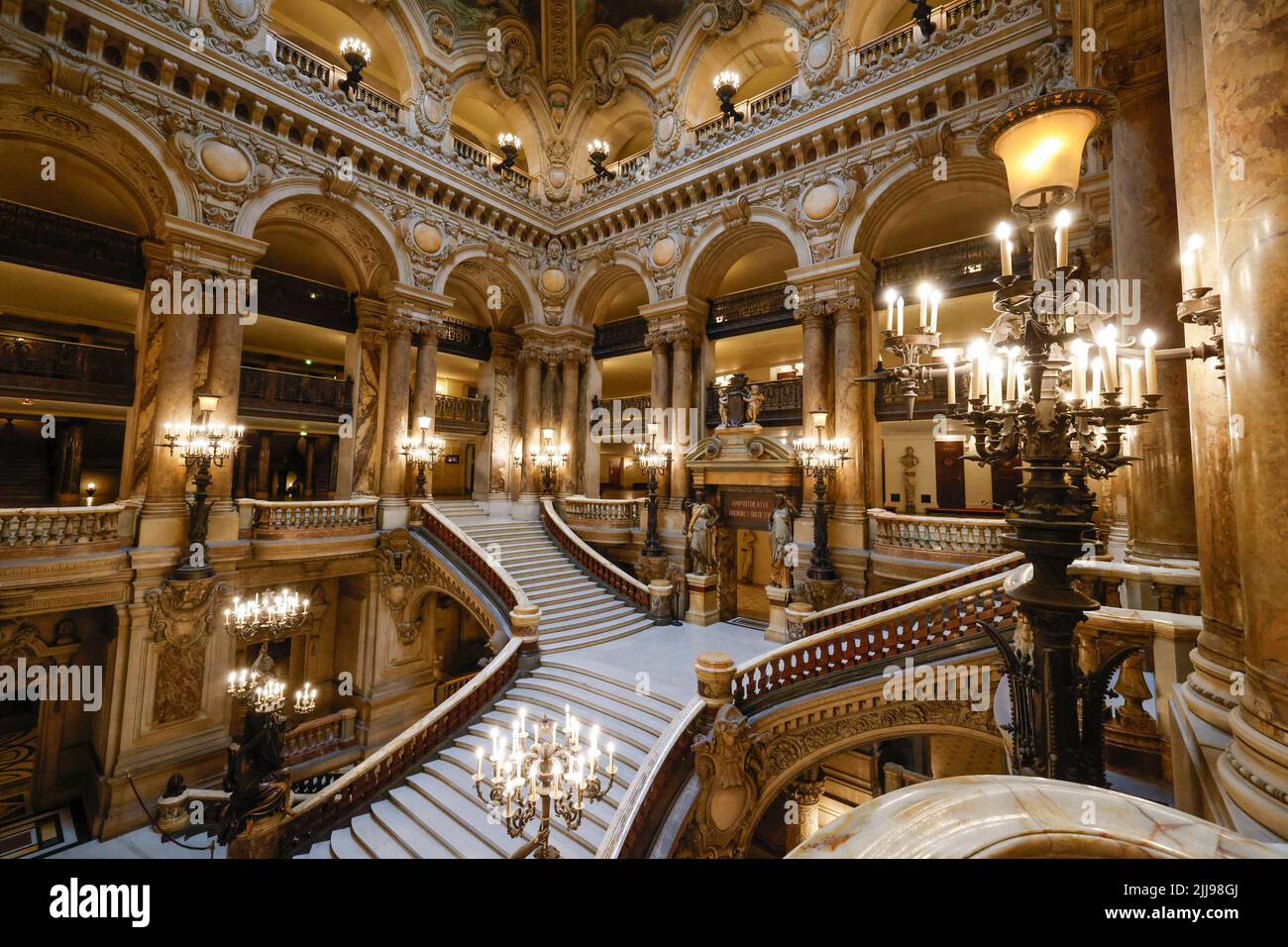 OPERA GARNIER PARIGI Foto Stock