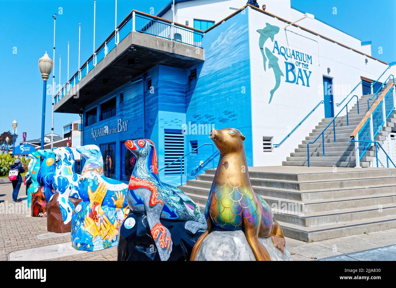 L'Acquario della Baia Foto Stock