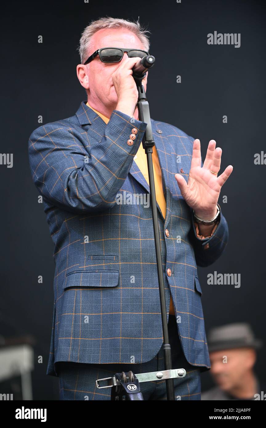 Madness Headline at Tramlines Festival , UK , 24.07.2022 Foto Stock