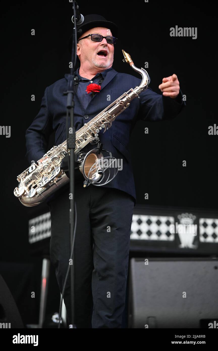 Madness Headline at Tramlines Festival , UK , 24.07.2022 Foto Stock