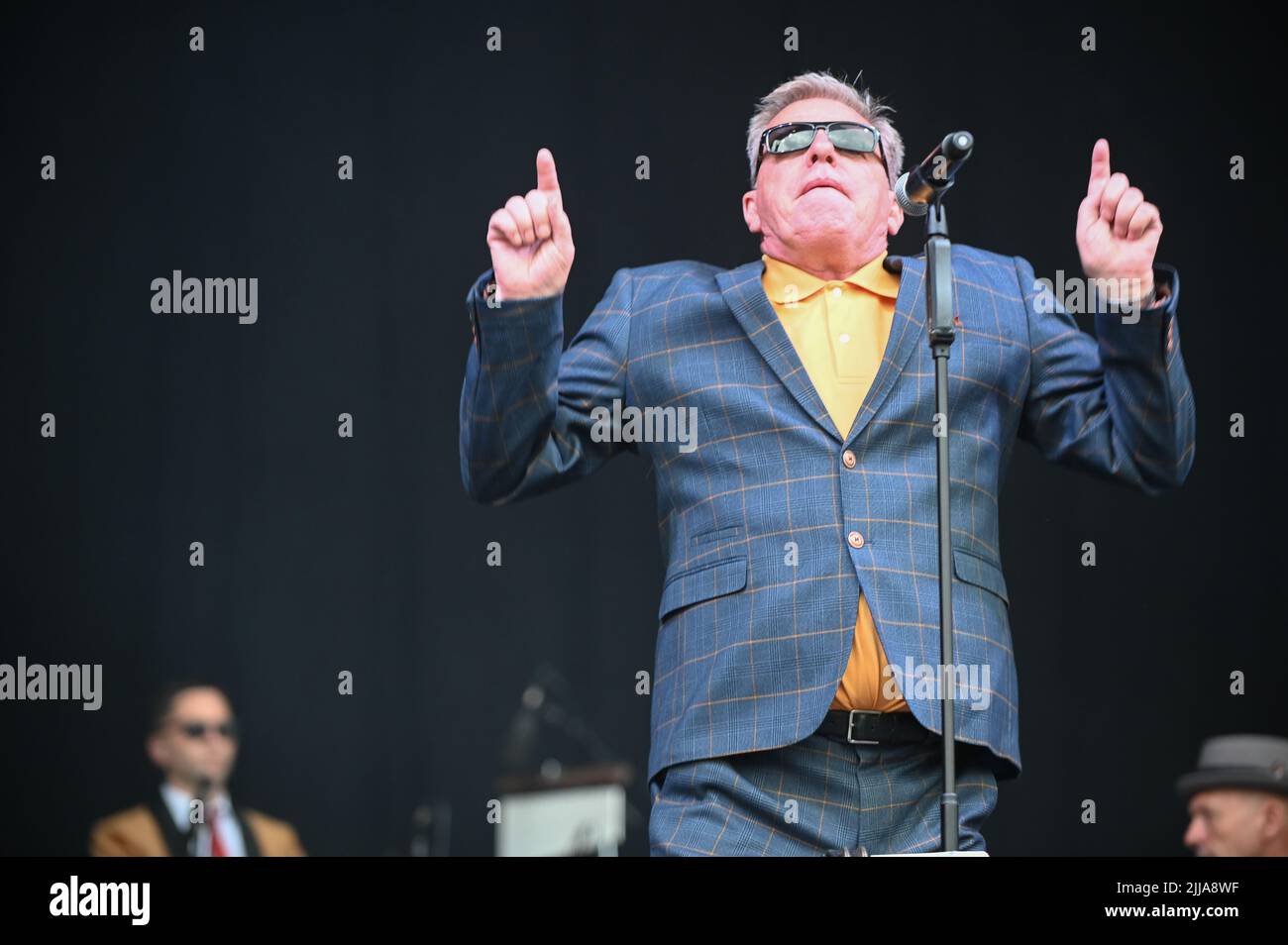 Madness Headline at Tramlines Festival , UK , 24.07.2022 Foto Stock