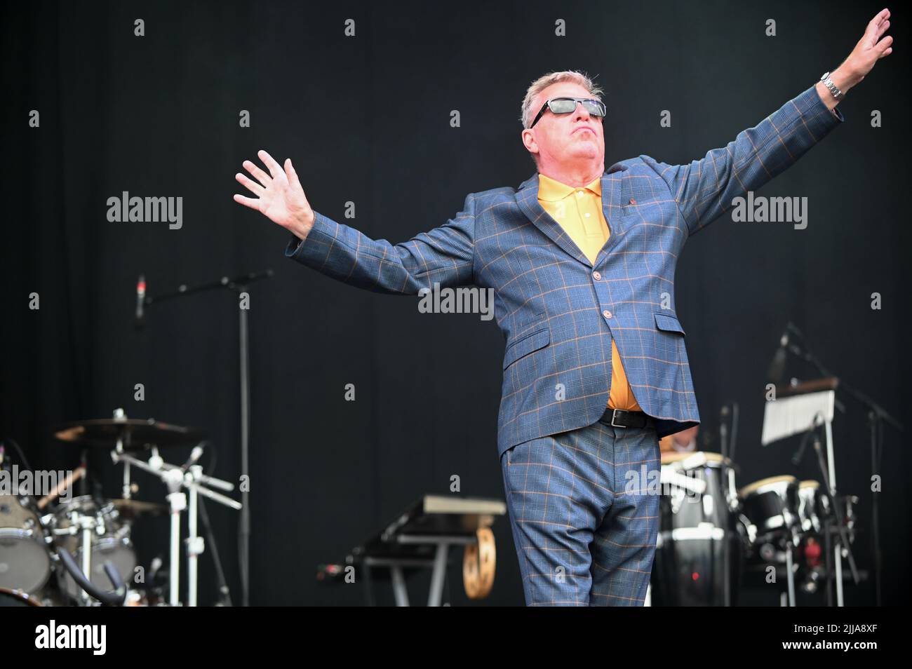 Madness Headline at Tramlines Festival , UK , 24.07.2022 Foto Stock
