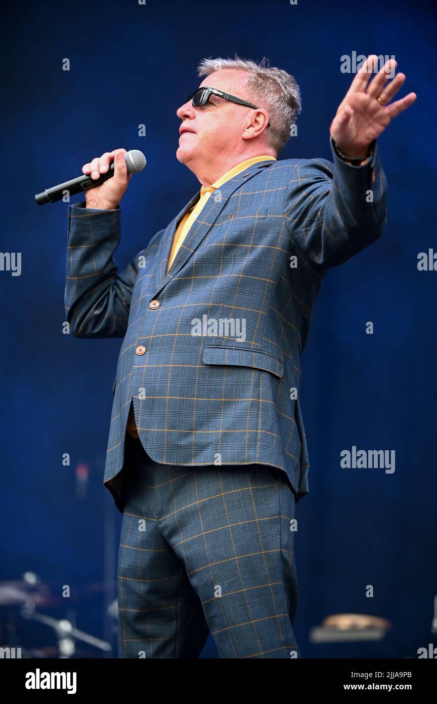Madness Headline at Tramlines Festival , UK , 24.07.2022 Foto Stock