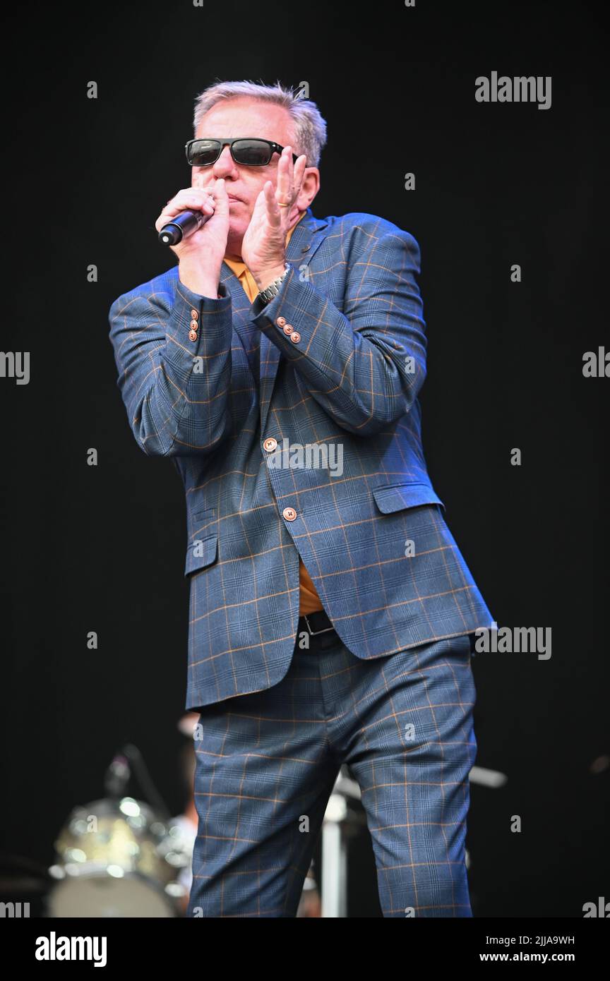 Madness Headline at Tramlines Festival , UK , 24.07.2022 Foto Stock
