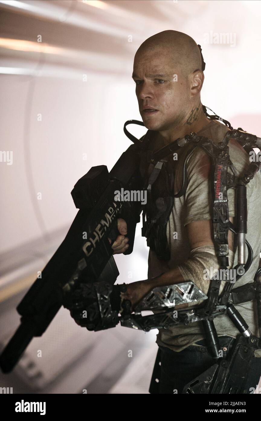 MATT DAMON, ELYSIUM, 2013 Foto Stock