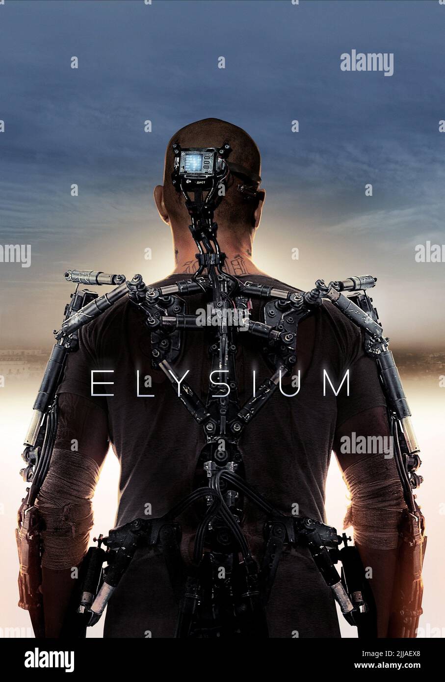 MATT DAMON POSTER, ELYSIUM, 2013 Foto Stock