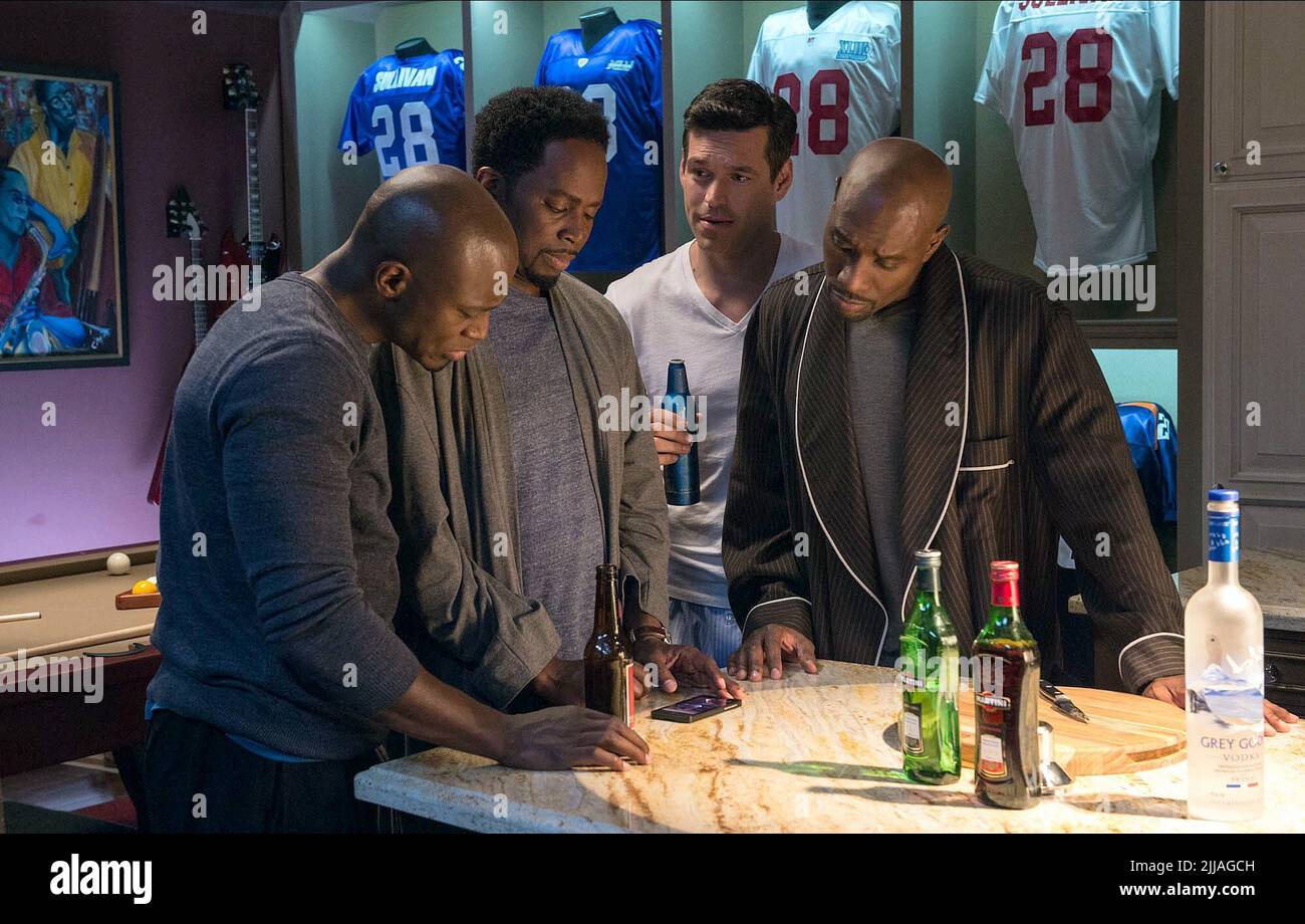 TAYE DIGGS, Harold Perrineau, EDDIE CIBRIAN, MORRIS CHESTNUT, il miglior uomo vacanza, 2013 Foto Stock