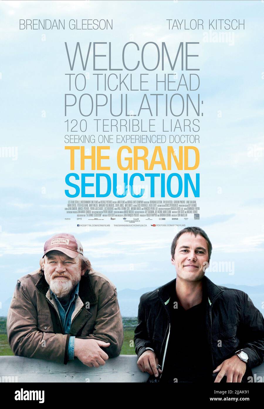 BRENDAN GLEESON, TAYLOR KITSCH POSTER, il GRAND seduzione, 2013 Foto Stock