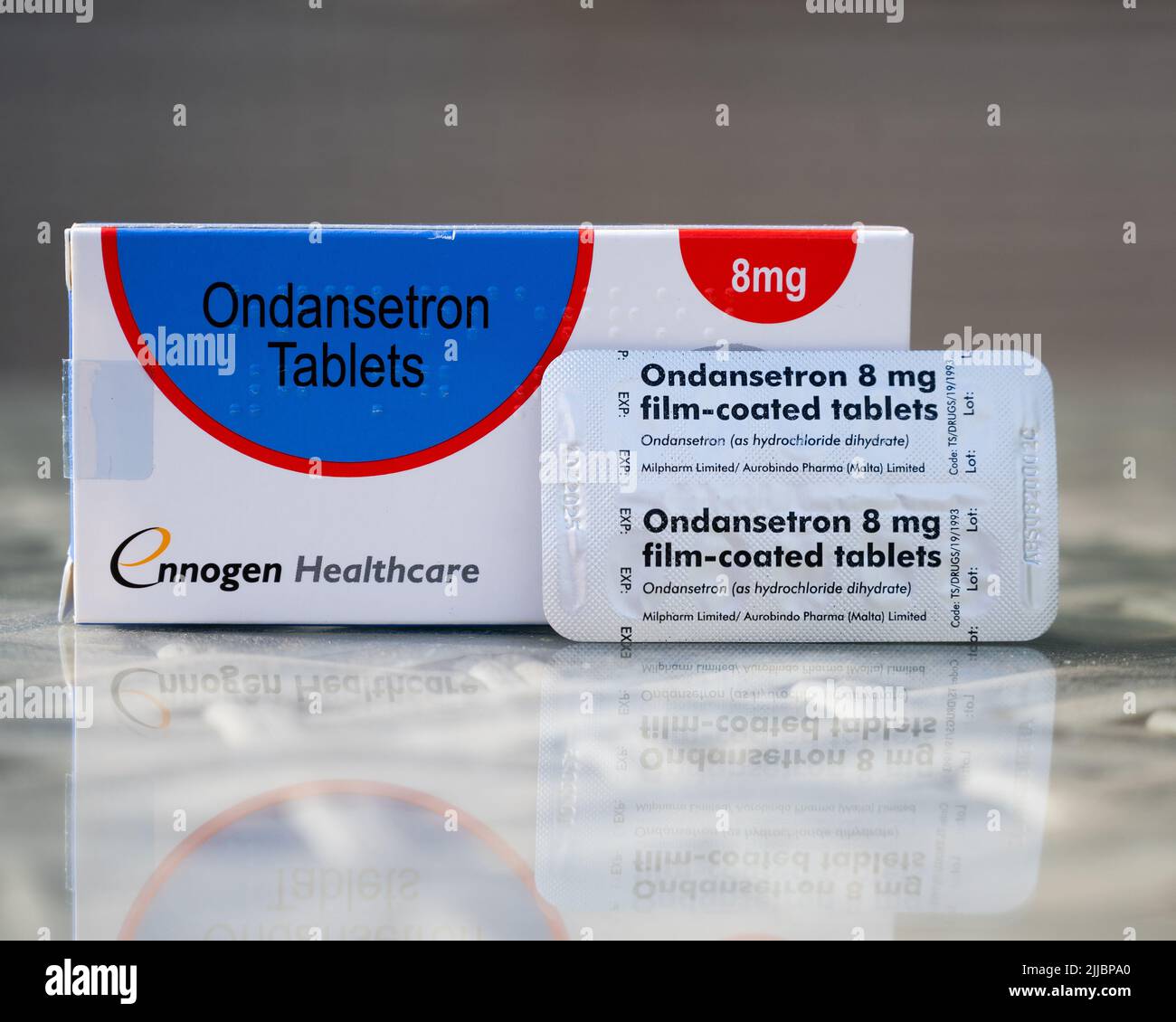 Odansetron, un farmaco anti-malattia usato per prevenire la nausea dopo la chemioterapia oncologica Foto Stock