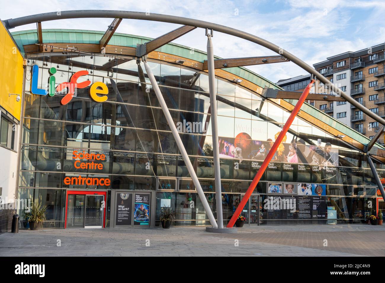 Museo Centre for Life e attrazione turistica a Newcastle upon Tyne, Regno Unito. Foto Stock
