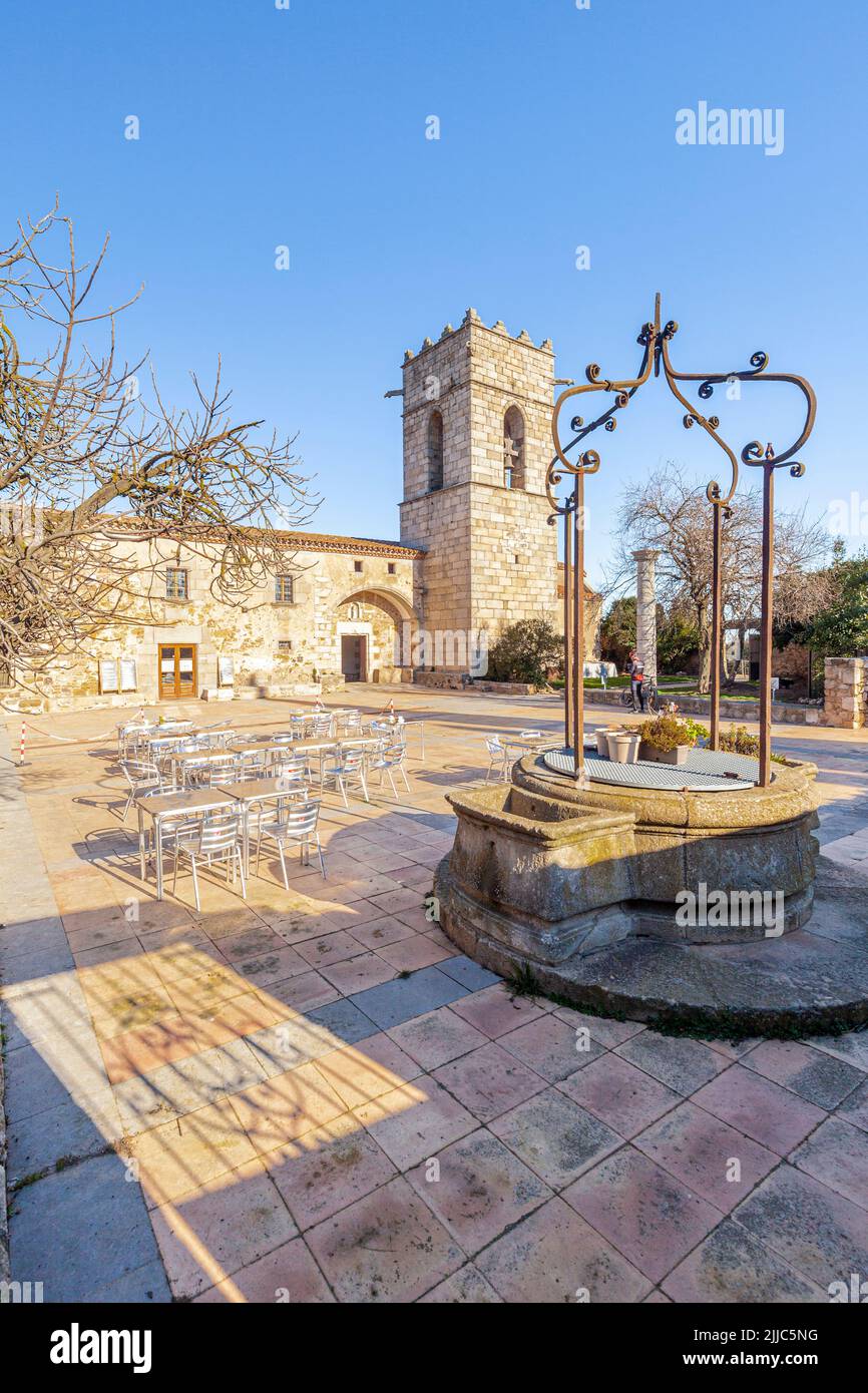 Santuari del Corredor - Chiesa del Corredor, Parc Natural El Montnegre i el Corredor, Barcellona, Spagna Foto Stock