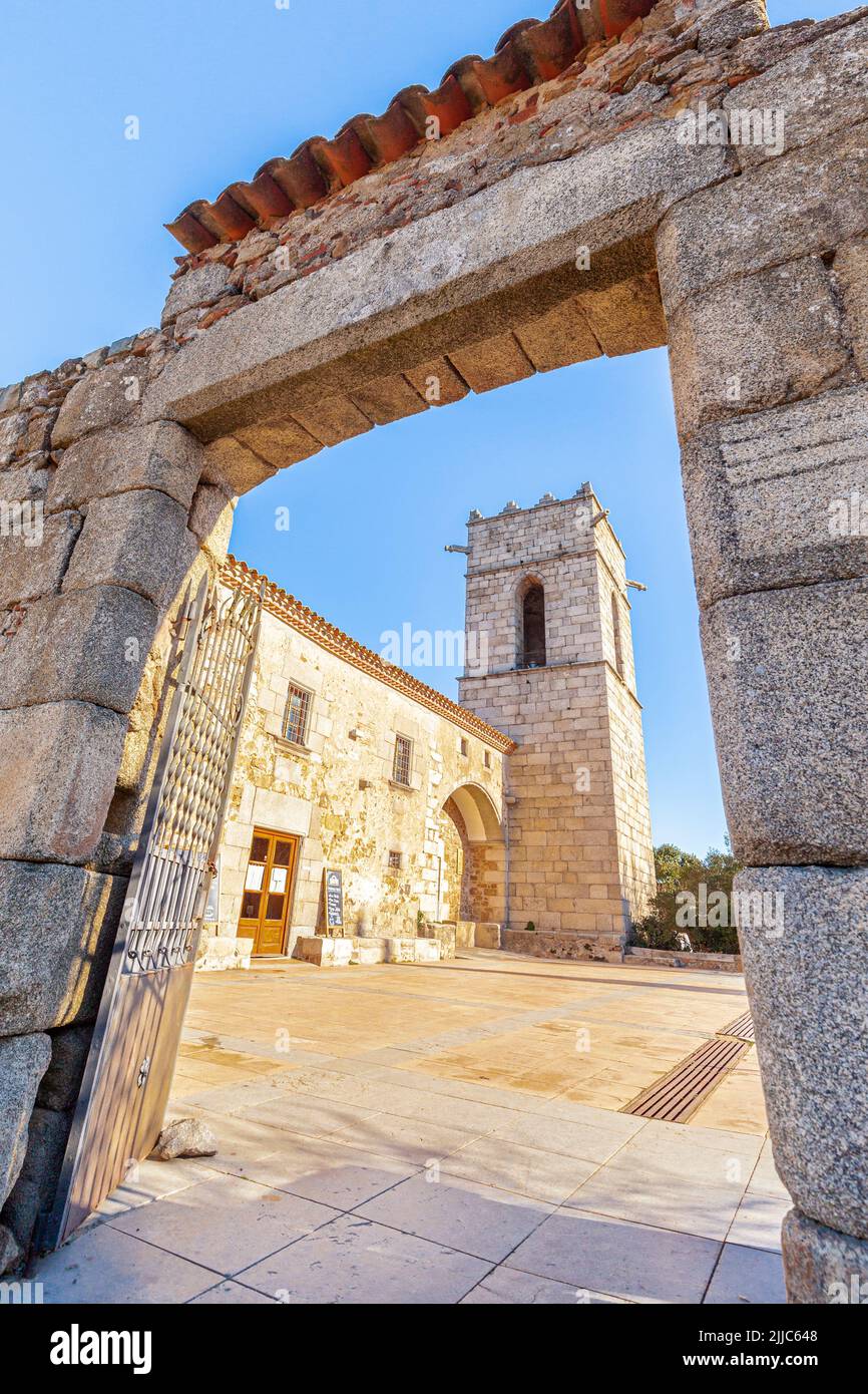 Santuari del Corredor - Chiesa del Corredor, Parc Natural El Montnegre i el Corredor, Barcellona, Spagna Foto Stock