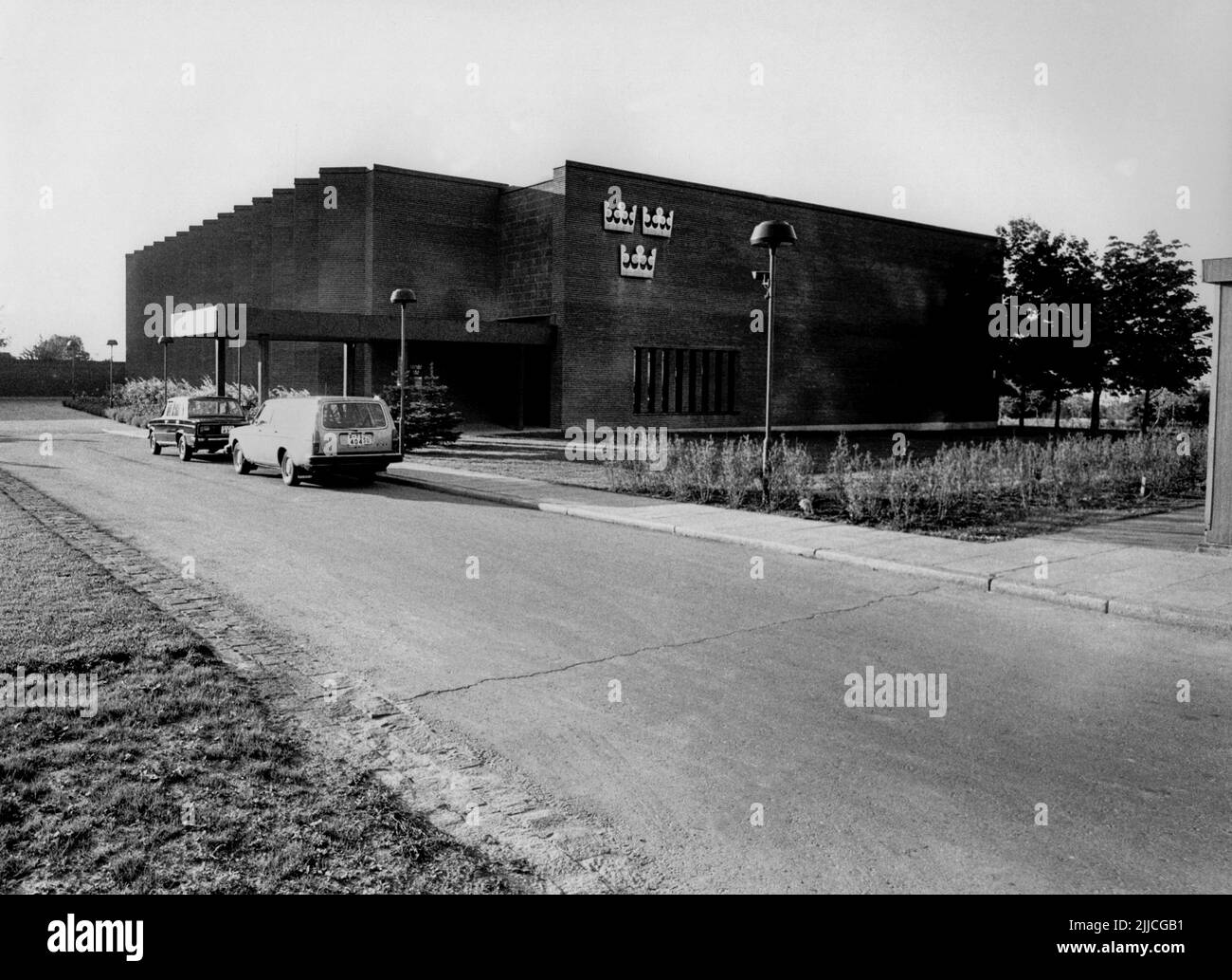 AMBASCIATA SVEDESE a Mosca sovietica Foto Stock