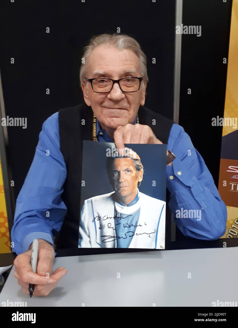 Archivbild: David Warner (* 29. Luglio 1941 a Manchester, Inghilterra; † 24. Juli 2022 a Londra) guerra ein britischer Schauspieler. Der Charakterdarsteller Foto Stock